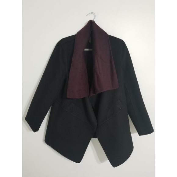 RARE !!! VAYNA REVERSIBLE WATERFALL JACKET - sz L - Picture 10 of 13